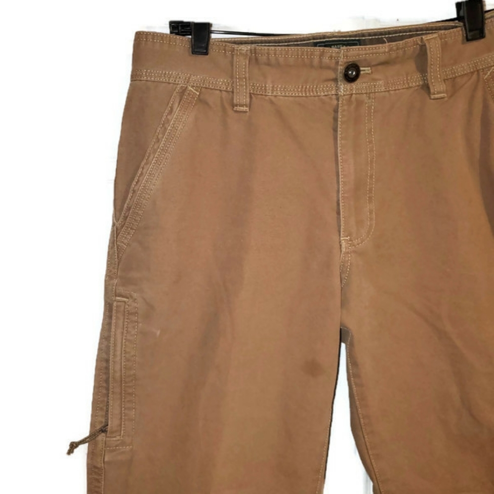 4/$25 GHBass Mens Thick Khaki Pants Like Carhartt - Picture 2 of 3